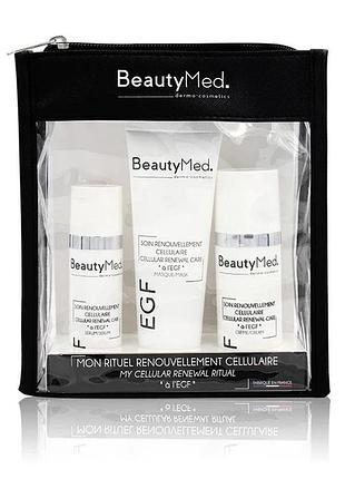 Набір з епідермальним фактором росту egf serum cream mask beautymed 30мл+50мл+75мл