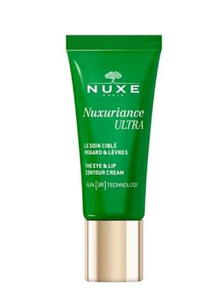 Крем для контуру очей та губ nuxe nuxuriance ultra the eye & lip contour cream 15мл