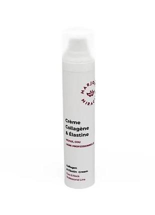 Крем колаген и еластин marjolie cream collagen&elastin, 100 мл