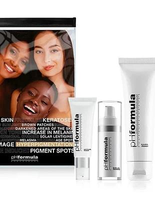 Набор средств освитлювальний m.e.l.a. resurfacing kit phformula