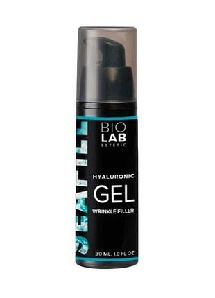 Гиалуроновий гель-филер от зморшок hyaluronic gel wrinkle filler biolab estetic 30 мл