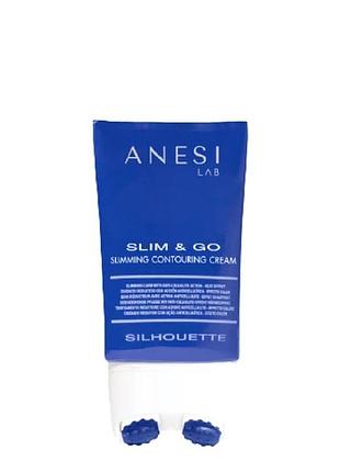 Термоактивний лосьйон для тіла з роликовим аплікатором silhouette slim go anesi lab 150 мл