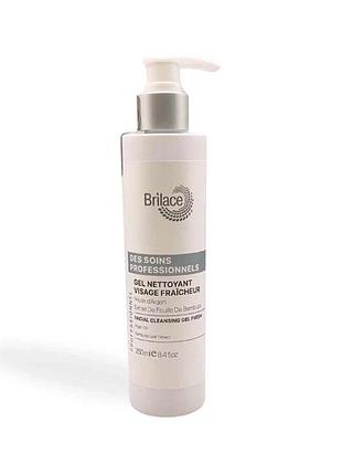 Гель для обличчя свіжість gel nettoyant visage fraîcheur brilace 250 мл