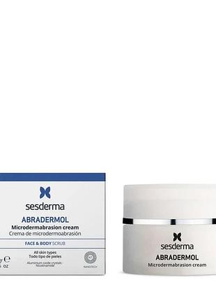 Крем для микродермабразии лица и тела sesderma abradermol microdermabrasion cream, 50 мл