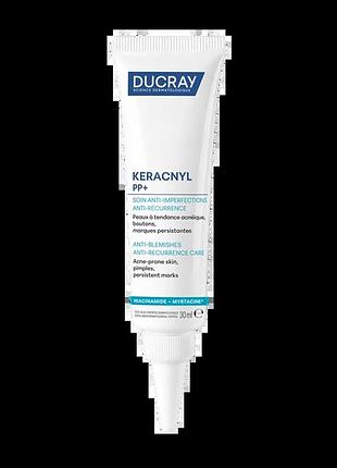 Крем мультикоригуючий ducray keracnyl pp+ cremе anti-imperfections 30 мл (276232)