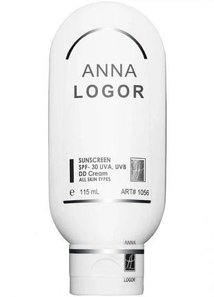 Солнцезащитный dd-крем spf 30 uva/uvb anna logor sunscreen dd cream 115 мл