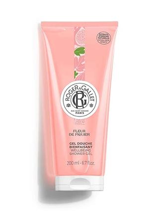 Гель для душу квітка інжиру roger & gallet fleur de figuier 200 мл