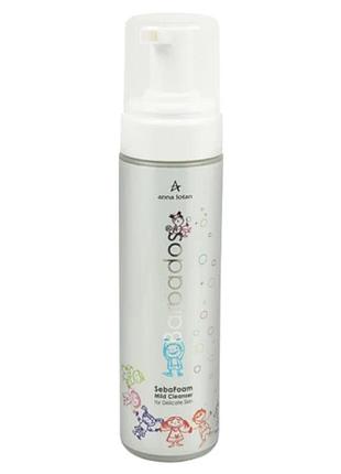 Очисна пенка для деликатной кожи barbados sebafoam mild facial cleanser anna lotan 200 мл (al270)