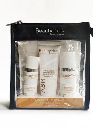 Набір з арбутином abm serum cream mask beautymed 30мл+50мл+75мл