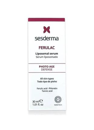 Ліпосомальна ферулова сироватка проти зморшок та старіння ferulac liposomal serum 30 мл