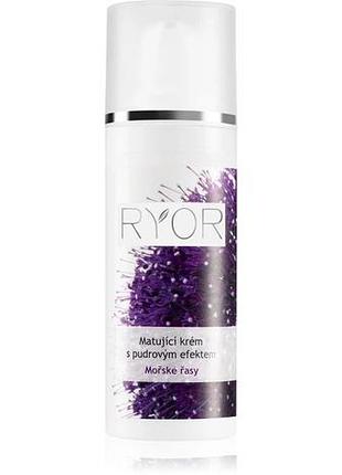 Матующий крем з пудровим ефектом mattifying cream with powder effect ryor 50 мл