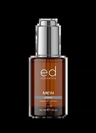 Чоловіча поживна сироватка для обличчя ed cosmetics men serum, 30 мл