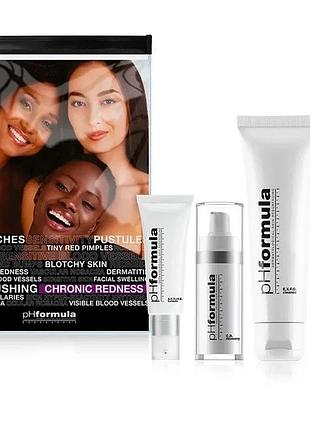 Набор средств для чувствительной кожи c.r. resurfacing kit phformula