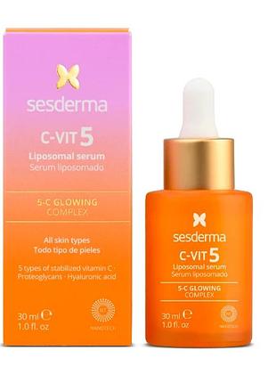 Ліпосомальна сироватка з вітаміном с sesderma c-vit 5 30 мл