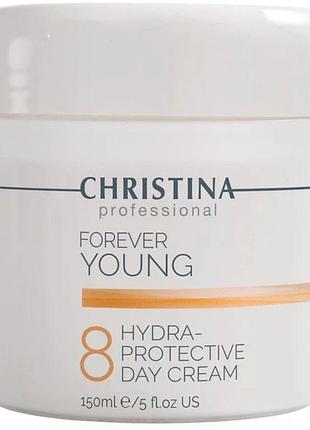Денний гідрозахисний крем spf 25 (крок 8) christina forever young hydra protective day cream spf 25 150 мл