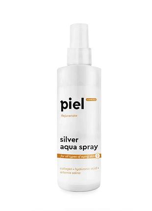 Спрей для обличчя piel cosmetics антивіковий зволожувальний silver spray travel piel 100 мл