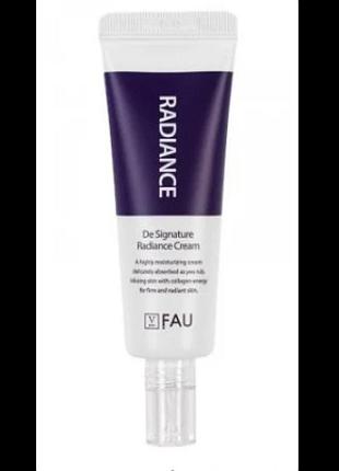 Зволожующий крем fau з ефектом сяйва de signature radiance cream 50 мл