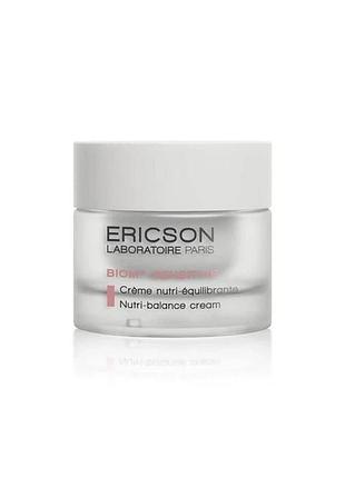 Крем для живлення та восстановление балансу кожи nutri-balance cream ericson laboratoire, 50 мл