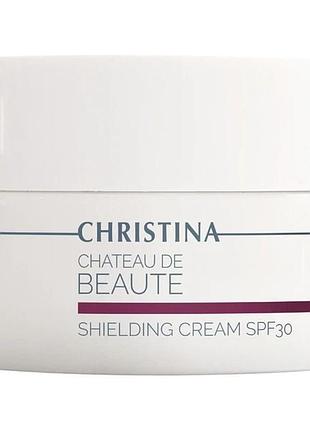 Захисний крем spf 30 christina chateau de beaute shielding cream spf 30 50 мл