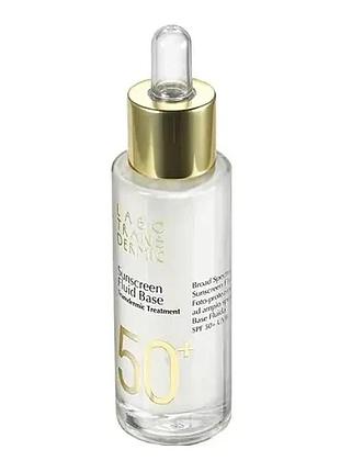 Сонцезахисна флюид-основа spf 50+ fluid base spf 50+ uva uvb labo transdermic 30 мл