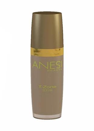 Легка зволожувальна сироватка для відновлення балансу шкіри t-zone serum anesi lab 30 мл