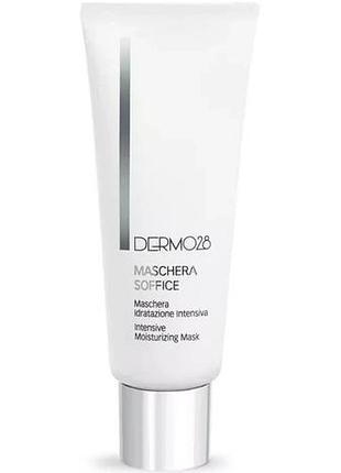 Зволожуюча крем-маска dermo28 aqua maschera soffice 75ml (d28-0012)
