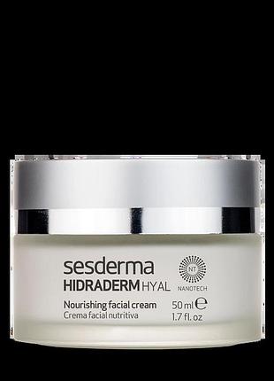Поживний крем для обличчя sesderma hidraderm hyal nourishing facial cream 50 мл (40005102)