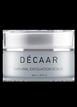 Скраб-ексфолиант decaar natural exfoliation scrub 50 мл