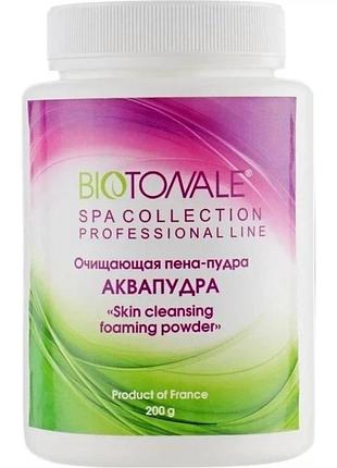 Очищаюча піна-пудра «аквапудра» biotonale 200g банка