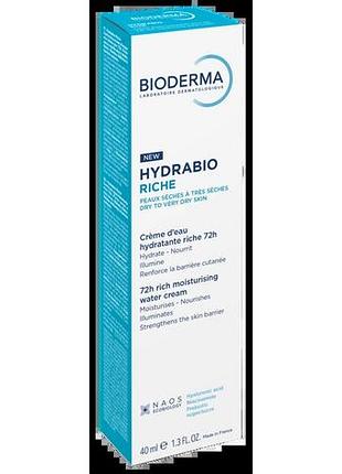 Насичений крем bioderma hydrabio riche creme 50 мл