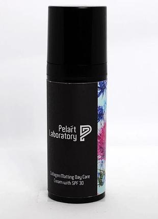 Дневной крем с колагеном spf 30 свитлий тон pelart laboratory trifolium pretense line collagen 50 мл
