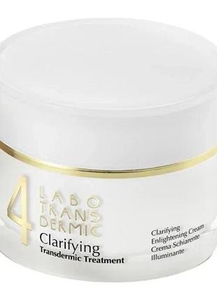 Крем для виривнвання тону кожи clarifying enlightening cream labo transdermic 50 мл