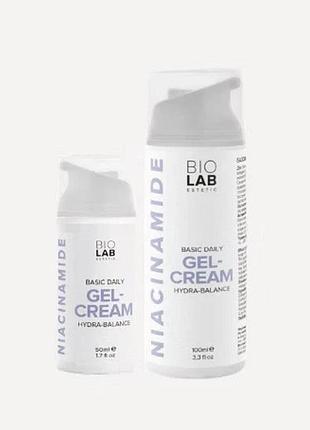 Базовий денний крем гель biolab estetic для зволоження й балансу basic daily gel cream hydra balance 100 мл