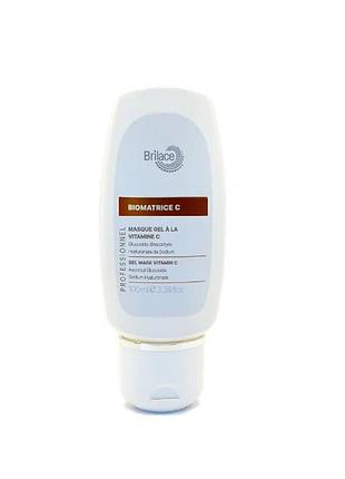 Маска з вітаміном с gel mask vitamin c brilace 100 мл