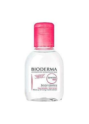 Мицеллярный лосьон bioderma sensibio h2o solution micellaire 100 мл