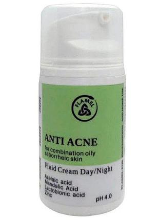 Дерматологичний крем-флюид день/ночь flamel anti acne 50 мл