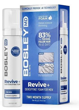 Піна проти випадіння волосся у чоловіків revive+ bosley 60 г
