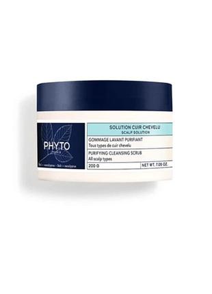 Фіто скраб для шкіри голови scalp solution 200 г