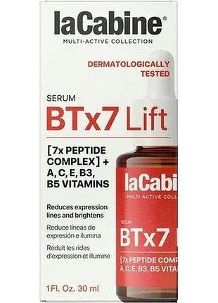 Концентрована ліфтингова сироватка btx7 lift serum lacabine 30 мл
