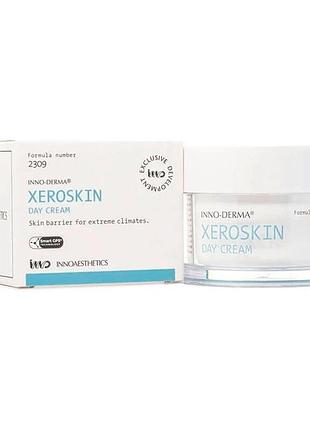 Дневной крем для сухой кожи терапий ксерозу innoaesthetics xeroskin day cream 50 мл (id018)