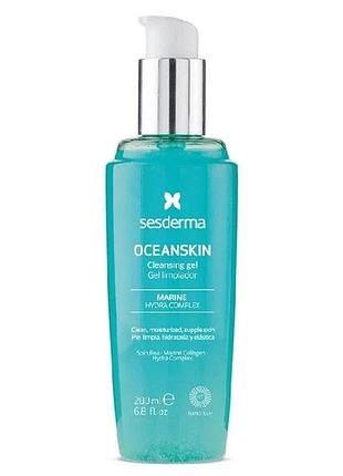 Очищающий гель sesderma oceanskin cleansing gel 200 мл