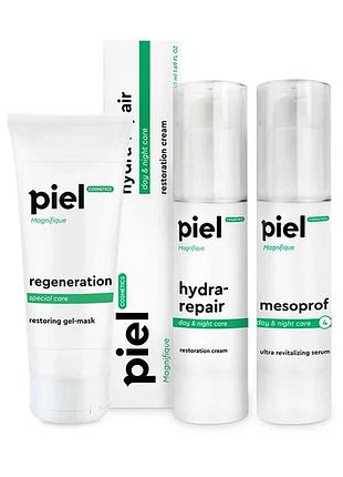 Комплекс piel cosmetics зволоження та відновлення для тьмяної шкіри magnifique piel 3 шт