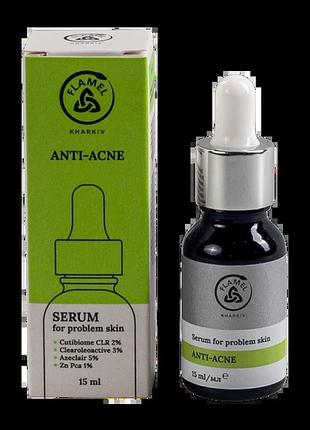 Сировотка anti-acne serum flamel 15 мл