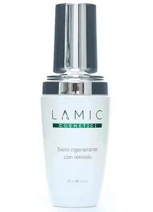 Восстанавливающая сироватка lamic cosmetici з ретинолом siero rigenerante con retinolo 30 мл