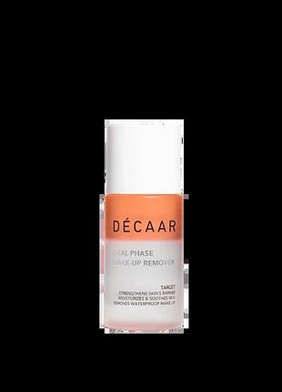 Двофазний засіб для decaar очищення та зняття макіяжу dual phase make-up remover 40 мл