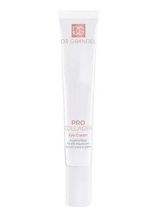 Розгладжующий крем dr.grandel навколо очей pro collagen eye cream 20 мл