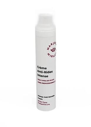 Крем проти зморщок інтенсивної дії marjolie intense anti-wrinkle cream,100 мл