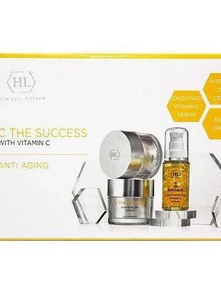 Набір: міллікапсули + денний крем + нічний крем holy land c the success c the success kit