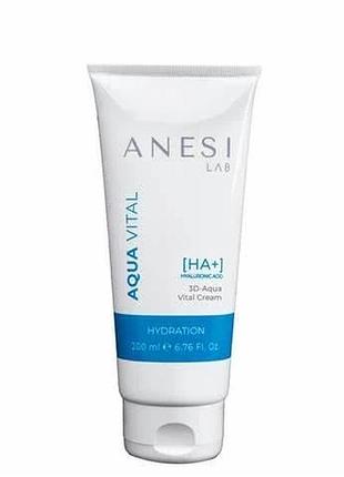 Крем для базового зволоження кожи обличчя 3d-aqua vital cream anesi lab 200 мл (anesi 021)