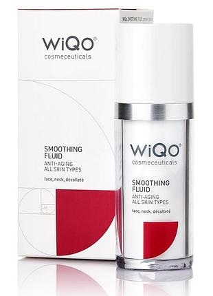 Розгладжующий флюид wiqo smoothing face fluid 30 мл
